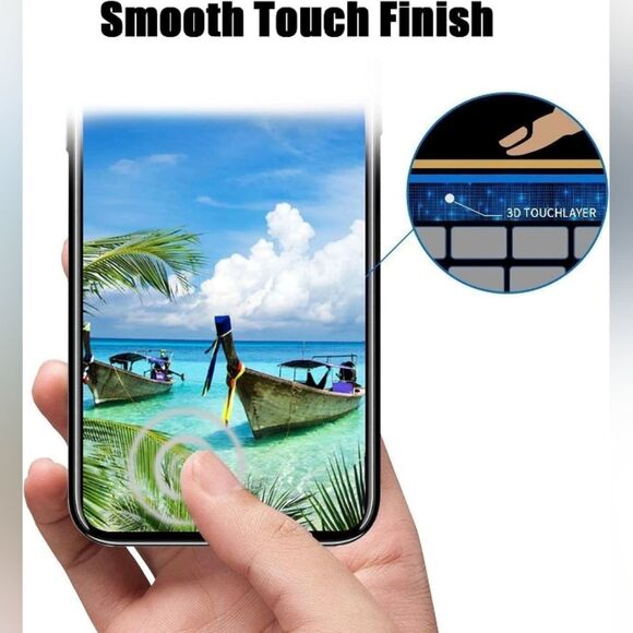 iPhone 12 & 12 Pro, X, XS 5.8" HD Glass Screen Protector Anti Scratch Bu… - Picture 5 of 8